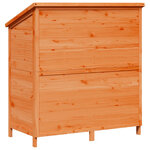 vidaXL Abri de jardin Marron 106 x 56 x 113 5 cm Bois de Sapin Massif