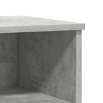 vidaXL Tables de chevet 2 Pièces gris béton 40x35x50 cm bois d’ingénierie