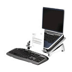 Support Office Suites™ Laptop Riser Plus, hauteur et angle réglables, 165,10 x 384,30 x 289,05 mm, Noir/Gris
