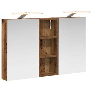 vidaXL Ensemble de Meubles de Salle de Bain 3 Pièces 80 x 10 5 x 50 cm