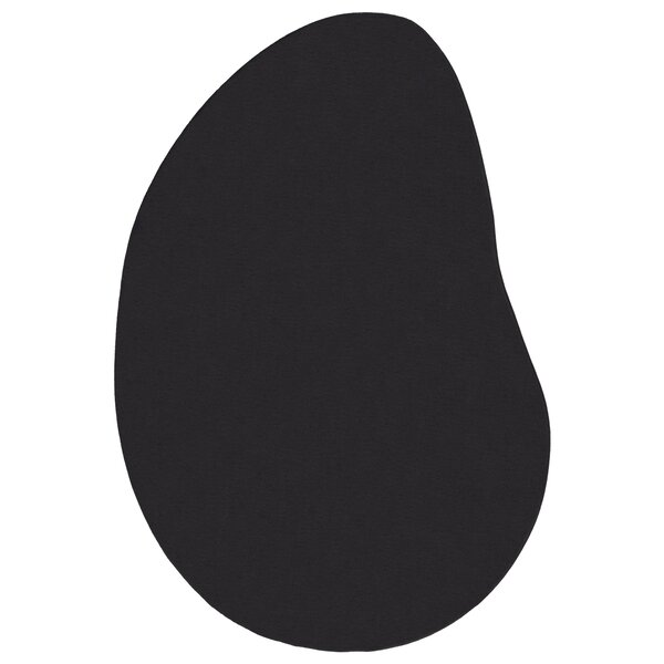 vidaXL Tapis Noir 140 x 200 cm Laine