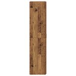 vidaXL Haut Armoire 2 Pièces Bois ancien 80 x 42 x 185 cm