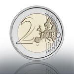 Pièce de monnaie 2 euro commémorative Vatican 2021 BU – Le Caravage