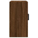 vidaXL Armoire murale chêne marron 60x31x60 cm bois d'ingénierie
