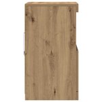 vidaXL Buffet chêne artisanal 41 x 37 x 67 cm Bois d'ingénierie