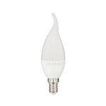 SupraLED - Ampoule LED (Flamme Coup de vent), culot E14, conso. 5,3W (eq. 40W), 470 lumens, blanc neutre -  LV470FCCW