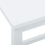 VidaXL Chaises de bar 2 Pièces blanc bois massif d'hévéa