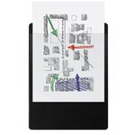 Porte-bloc Avec Pochette - Format 23x32cm Pour A4 - Noir - X 10 - Exacompta