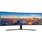 Samsung c49j890dkr 124 5 cm (49") 3840 x 1080 pixels qled noir