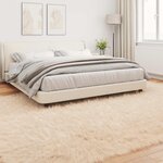 vidaXL Tapis en fausse Tafalla Beige 200 x 280 cm Polyester