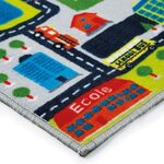 CIRCUIT Tapis enfant - 75 x 133 cm - Polyamide - Multicolore