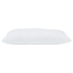 vidaXL Oreillers 2 Pièces Blanc 40 x 80 cm 85gsm 100  polyester