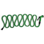 vidaXL Tuyau d'arrosage rétractable avec buse de pulvérisation multifonctionnelle 5 ~ 15 m