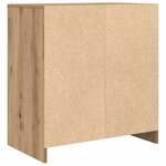 vidaXL Buffet chêne artisanal 70 x 41 x 75 cm Bois d'ingénierie
