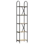 vidaXL Étagère Chêne sonoma 40 x 30 x 183 cm Bois d'ingénierie