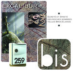 Numéro 9 - Numéro adhésif pour boîtes aux lettres- Pierre véritable 50 mm  Excalibur
