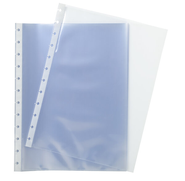 Recharge De 10 Pochettes Amovibles Pour Exactive - Cristal Translucide - X 10 - Exacompta