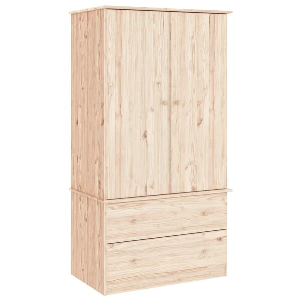 vidaXL Garde-robe ALTA 90x55x170 cm bois massif de pin