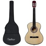 vidaXL Guitare classique avec sac pour débutants 3/4 36"