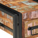 vidaXL Tables de nuit 2 Pièces 40x40x40 cm Bois massif recyclé
