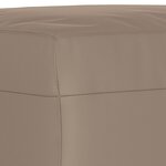 Banc banquette 100 x 35 x 41 cm tissu microfibre taupe 02_0010699