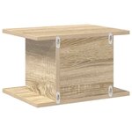 vidaXL Table de chevet Chêne Sonoma 40 x 30 x 25 cm Bois d'ingénierie
