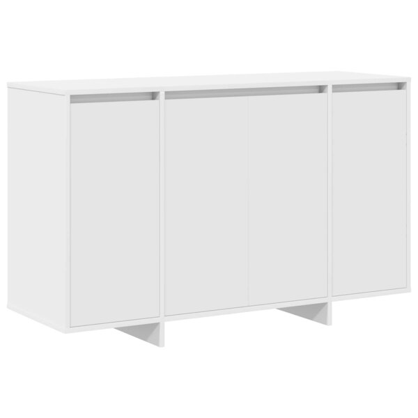 vidaXL Buffet Blanc 120 x 41 x 75 cm Bois d'ingénierie