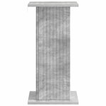 vidaXL Support de Plante Gris béton 30 5 x 30 x 60 5 cm