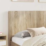 vidaXL Tête de lit Chêne Sonoma