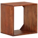 vidaXL Étagère murale 40x30x40 cm Bois d'acacia solide