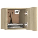 vidaXL Ensemble de meubles TV 7 Pièces Chêne sonoma Bois d'ingénierie