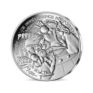 Monnaie de 10€ Argent - Astérix Irrévérence - Millésime 2022