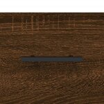 vidaXL Tables de chevet 2 Pièces chêne marron 40x35x47 5 cm