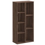 vidaXL Bibliothèque chêne marron 50x25x105 cm bois d'ingénierie