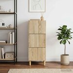 vidaXL Armoire à tiroirs Chêne Sonoma 33 x 34 5 x 90 cm