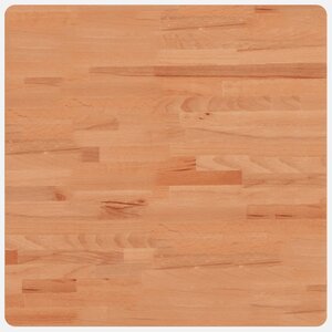 vidaXL Dessus de table 60x60x4 cm carré bois massif de hêtre