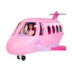 Mattel JLW92 - Barbie Dream Land - Avion de rêve avec microphone fonctionnel