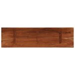 vidaXL Dessus de table 100x20x3 8cm rectangulaire bois massif récupéré
