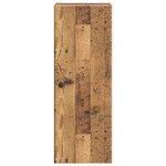vidaXL Armoire Murale 33 x 34 5 x 90 cm Bois d'ingénierie Bois ancien