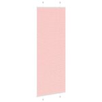 vidaXL Store plissé rose 80x200 cm largeur du tissu 79 4 cm polyester