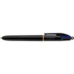 Stylo 4 couleurs pro noir bic