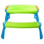 vidaXL Banc de pique-nique pour enfants 89 5x84 5x48 cm Polypropylène