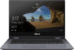 Asus vivobook flip tp412fa-ec442t i3-10110u hybride (2-en-1) 35 6 cm (14") écran tactile full hd intel® core™ i3 4 go ddr4-sdram 256 go ssd wi-fi 5 (802.11ac) windows 10 home gris