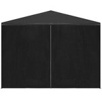 vidaXL Tente de réception 3x12 m anthracite