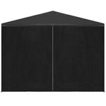 vidaXL Tente de réception 3 x 12 m Anthracite