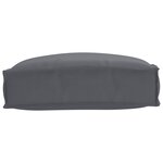 vidaXL Coussin Anthracite 50 x 50 x 12 cm Tissu Oxford