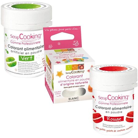 Kits de colorants alimentaires - Drapeau italien