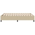 vidaXL Lit à sommier tapissier Vert clair Grey 140x200 cm Tissu en velours côtelé