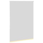 vidaXL Store enrouleur occultant jaune largeur du tissu 95 7 cm
