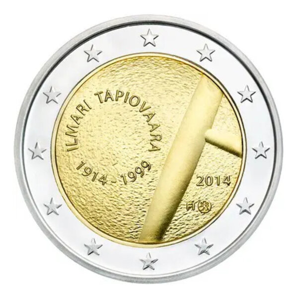 2 euros commémorative Finlande 2014 - Ilmari Tapiovaara.
